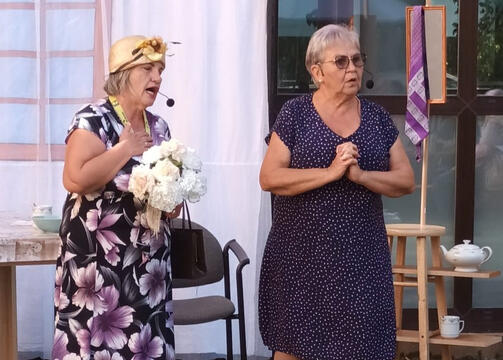 Beata Blažeková a Daniela Rybárová