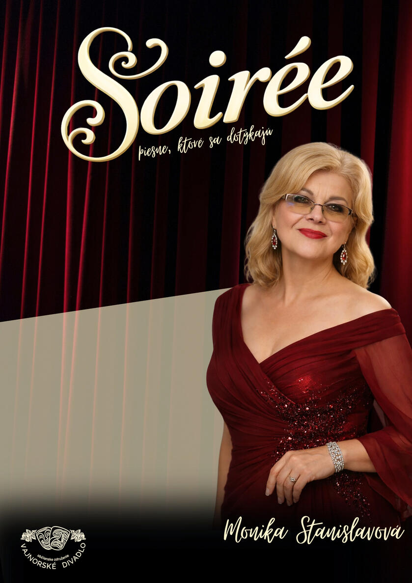 SOIRÉE poster Igor Roy, Monika Stanislavová